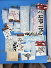 Hawaii Stickers Lot of 27 Assorted As Shown