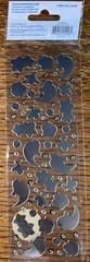 Momenta ADT Puffy Tear Drop Flowers Dots 3D Scrapbook Stickers Embellishments