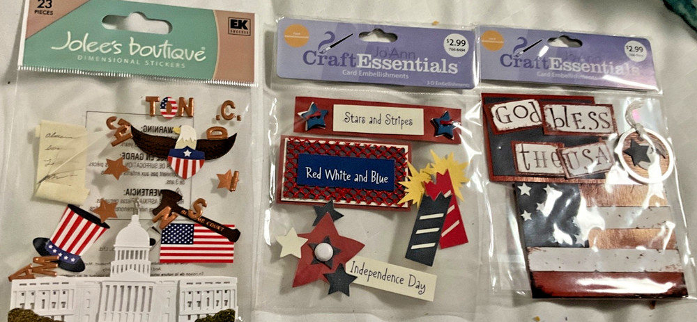 Jolee’s Boutique USA WASHINGTON DC Dimensional Scrapbook Stickers