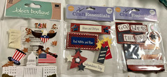 Jolee’s Boutique USA WASHINGTON DC Dimensional Scrapbook Stickers