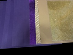 Scrapbooking Lot,25 Sheets of Asst. Paper, Refill Pages, 626 Item Kit. See Pics