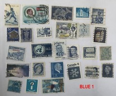 Ephemera Pack – Worldwide Asst’d Used Postage Stamps – Scrapbooking /by Colors