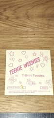 Vintage Stickers Cardesign Teenie Weenies T Shirt Teddies Chrome 1 Mod,code20-1