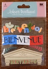 Jolee’s Boutique Destinations III Scrapbook Stickers (UPDATED 01/24/24)