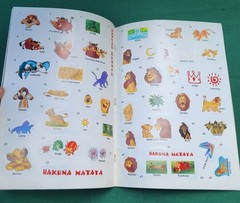 2 Vintage Disney The Lion King Stickers Rare Mix Sheets Glossy Activity Books