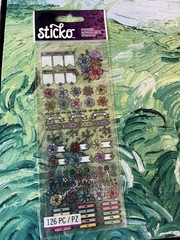 JOLEES STICKERS (3) AND OTHER BRANDS (2) VARIETY 3D NEW ADORABLE DETAILS