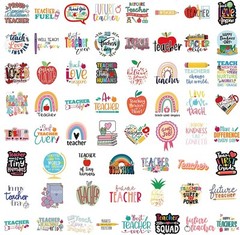 110Pcs Teacher Stickers, Appreciation Gifts in Bulk, Stickers