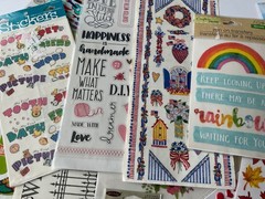 #358 MIXED LOT 50pkgs JOLEE’S – STICKO – K&COMPANY -STUDIO112 3D & FLAT STICKERS