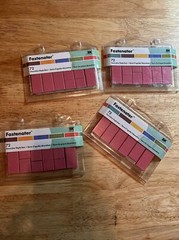 4 NEW Fastenater 72 Staple Bars Refill Metal CORAL BUY 1 OR MORE FOR DISCOUNT