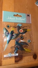 Rare! ONLY 1! Jolee’s Boutique – Steampunk birds