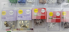 **NEW Scrapbooking Brads & Decorative Paper Clips – You Choose Style & Color