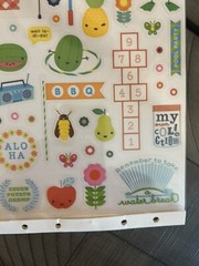 Martha Stewart Crafts SUMMER CAMP Stickers NIP