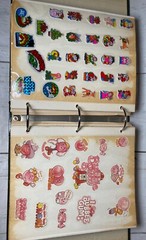 VTG 80s STICKER ALBUM 22 Double Sided Pages Scratch & Sniff – Star Wars & More!