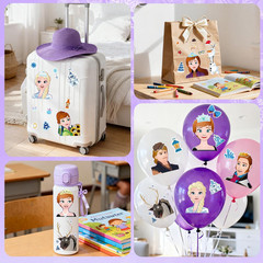 36PCS Make a Face Stickers for Kids, Birthday Party Favors Stickers for Kids, Fu