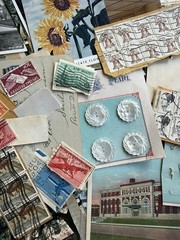 100 Pieces Vintage Scrapbook Supplies Pack Vintage Ephemera Bundle Junk Journal