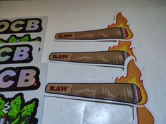 Lot Of OCB & Raw Stickers (29)