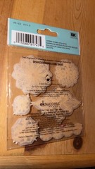 Rare! Jolee’s Layered Lace Doilies With Bows & Flowers Scrapbooking Stickers