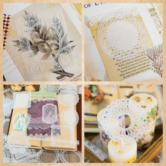 Beautiful 120 Pcs Lace Stickers – Perfect for Scrapbooks and DIY Styles