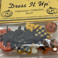 2 Bags Dress It Up-Halloween Collection Buttons designed by Jesse James & Co.