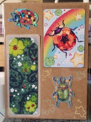 Lucky Bugs Prints & Stickers Set 🐞🌟🪲 by samicostudio