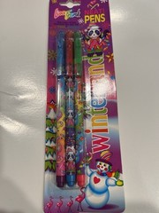 Vintage Lisa Frank Holiday Pens