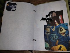 A Nightmare Before Christmas Junk Journal Scrapbook USA Seller