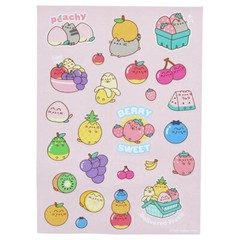 Blue Printed Collectionss Pusheen Fruit Stickers -25 Scented Leaf