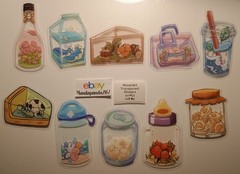 Mixed Art – Transparent – Stickers -10 PCs- 5 different styles! See Description