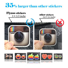 200 PCS. Random large fun stickers. For water bottle, laptop, skateboard and mor