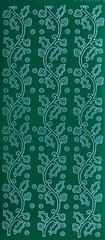 Holly Borders PEEL OFF STICKERS Christmas Lines Gold Silver or Dark Green