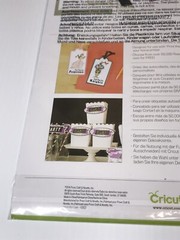 CRICUT PRINTABLE STICKER PAPER 8.5X11 for Cricut Explore Machine NEW 12 Sheets