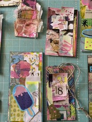 Unique Handmade Ephemera, Scrapbook,Junk Journal,tag,embellishment Mixed Media