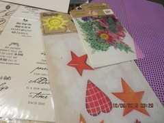 LOT OF CRAFT SUPPLIES–CARDSTOCK-DIECUT STICKERS-QUOTABLE NOTABLES & MORE–#T12A