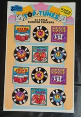 scratch and sniff stickers vintage Sticker Store Sheet Apple Scent