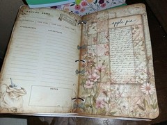 Favorite Recipes Junk Journal Scrapbook