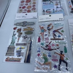 “New”Lot Of 8 Pkgs – RECOLLECTIONS STICKERS ALL NEW IN PKGS. SEE PIC