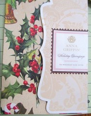 New Anna Griffin «Holiday Decoupage» 72 Holiday Die Cuts