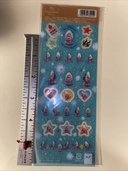Vintage ALICE IN WONDERLAND Little Oyster Sticker Sheet RARE