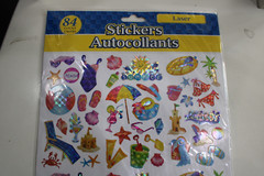 Laser 84PC Summer Party ~ Sand Sandals Hats Chair Umbrella Sun Glasses Scrapbook