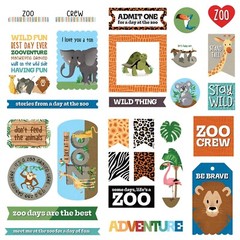 PP DieCuts A Day at the Zoo Animals Zooventure Wild Thing Best Day Monkeying