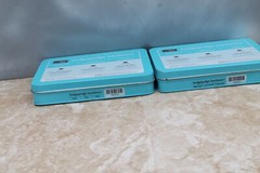 Lot of 2 Stampin’ Up! Hodgepodge Hardware Tin Box, Empty FREE SHIPPING!