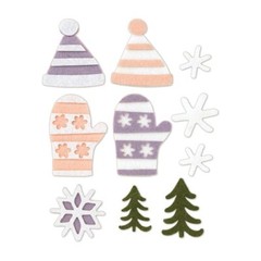 Close To My Heart WONDERLAND FELT SHAPES #X7274E Set of 10