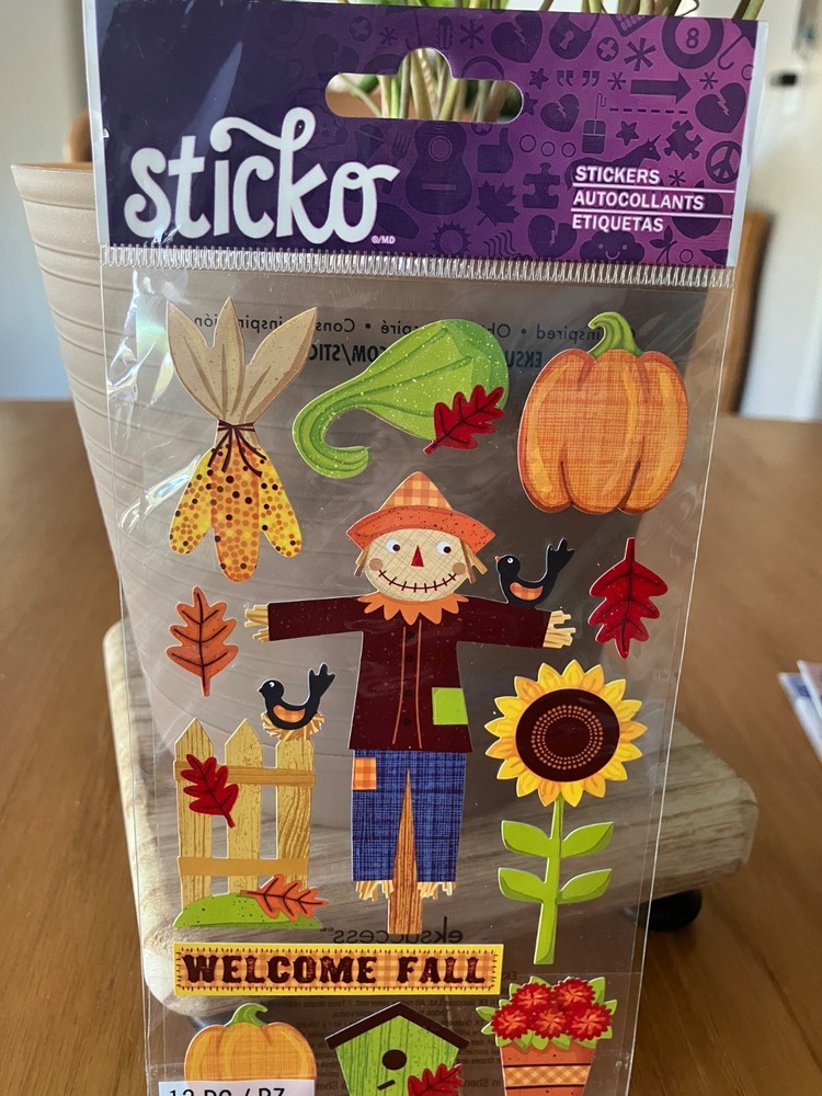 Sticko Stickers – Alpha, Animals, Halloween, Floral, Fall – You Choose