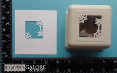 Martha Stewart Paper Craft Punch ALL AROUND PAGE SPIDER WEB WINDOW BOX #M04