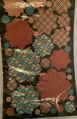 Graphic 45 Raining Cats & Dogs Cardstock Flowers Plaid Floral