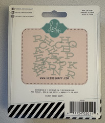 Heidi Swapp, 84-Piece Mint Green Enamel Alphabet Letter, Scrapbooking, NEW
