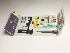 New York City NYC Theme Scrapbook Stickers Sealed Set Of 4 Packs