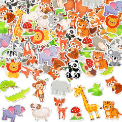 Spring Flower Foam Stickers 300Pcs Self Adhesive Kids DIY Party Craft Decor | 30