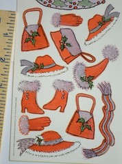 Red Hot Christmas / Red Hats ~ Boots ~ Purses ~ Gloves ~ Scarf / Red Hat Holiday