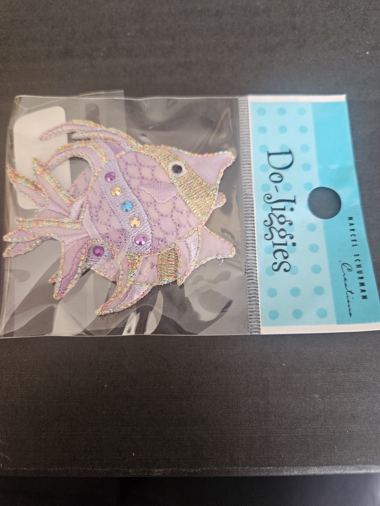 Do-Jiggies Embellishment Stickers Fish 3 pcs 2inch Marcel Schurman Creations
